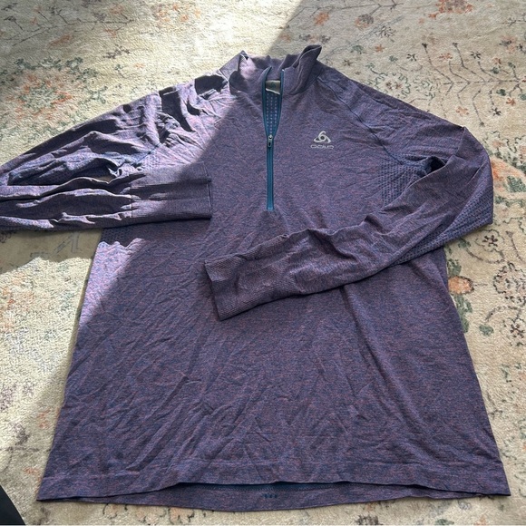 Odlo Tops - Odlo Knit 1/4 zip up jacket